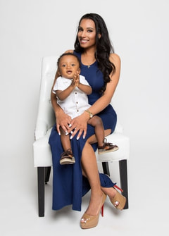 NFL EJ Gaines Wife Juanita Clare and Son Tre